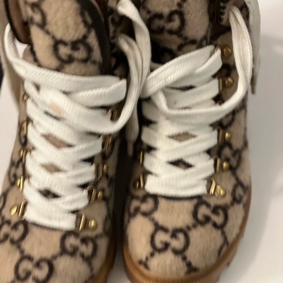 Covered wool GG boot - Picture 7 of 7